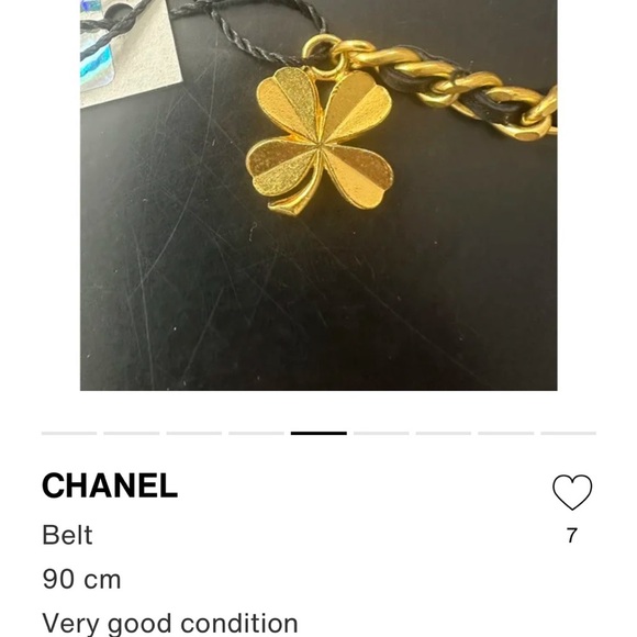 Chanel vintage lucky charm chain belt/necklace/bracelet very sought after.​ - Picture 14 of 15